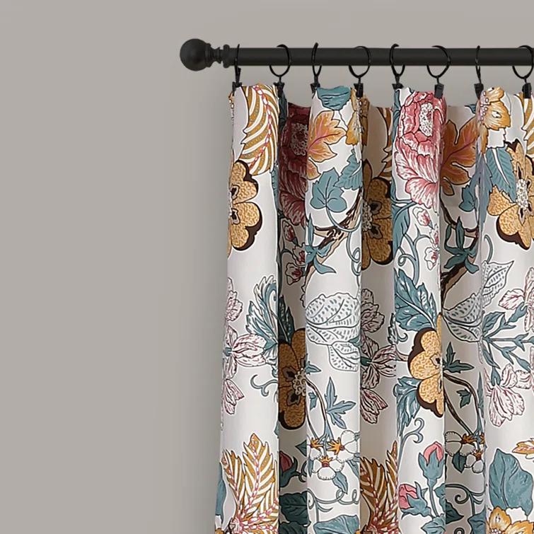 Lush Decor Polyester Room Darkening Curtain Pair (Set of 2)