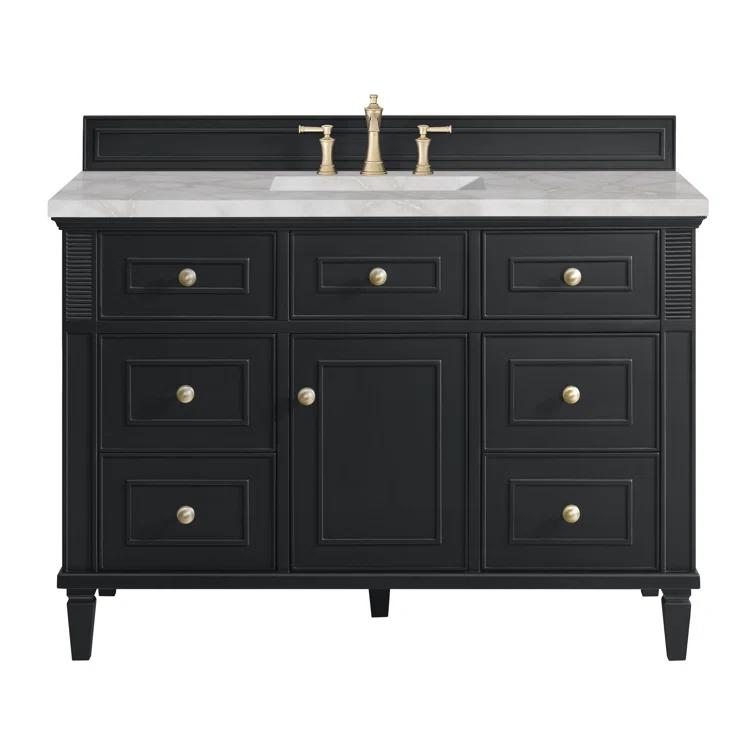 James Martin Vanities Lorelai 48'' Single Bathroom Vanity with Top