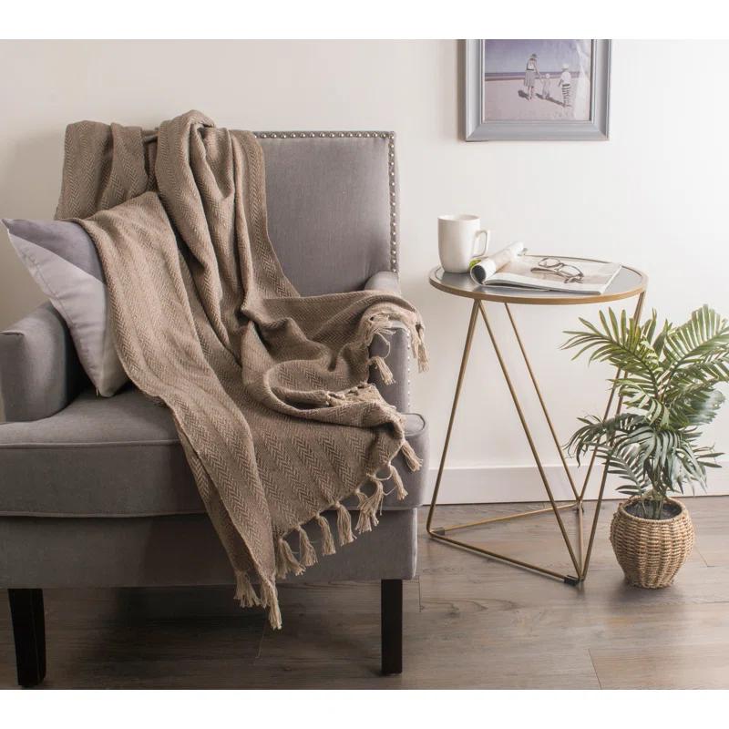 Design Imports Dll Hand Woven Throw Blanket