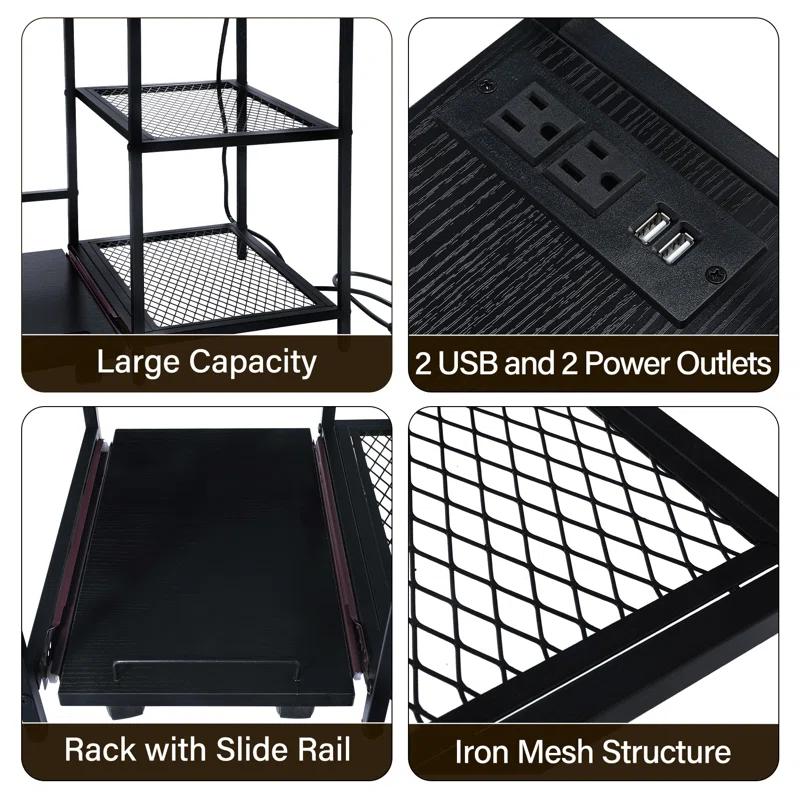 TC-HOMENY 28'' H x 23.5'' W Printer Stand & Reviews | Wayfair