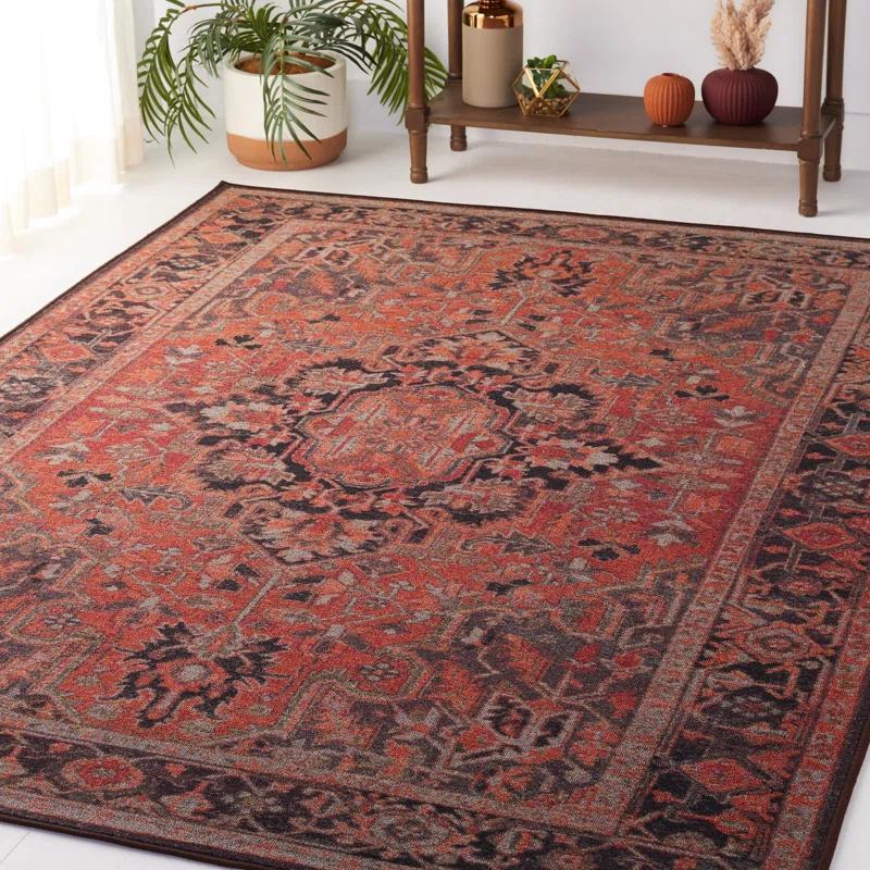 Mistana™ Adalia Oriental Red Area Rug