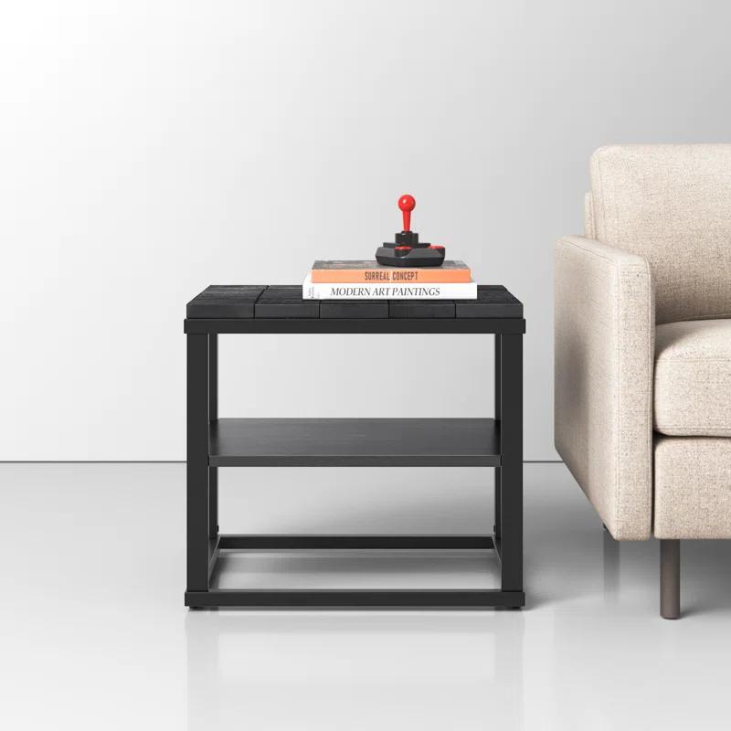 Ken Solid Wood End Table