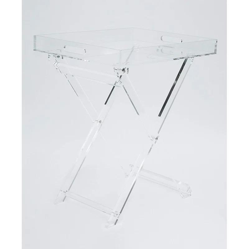 Acrylic Folding Tray Table