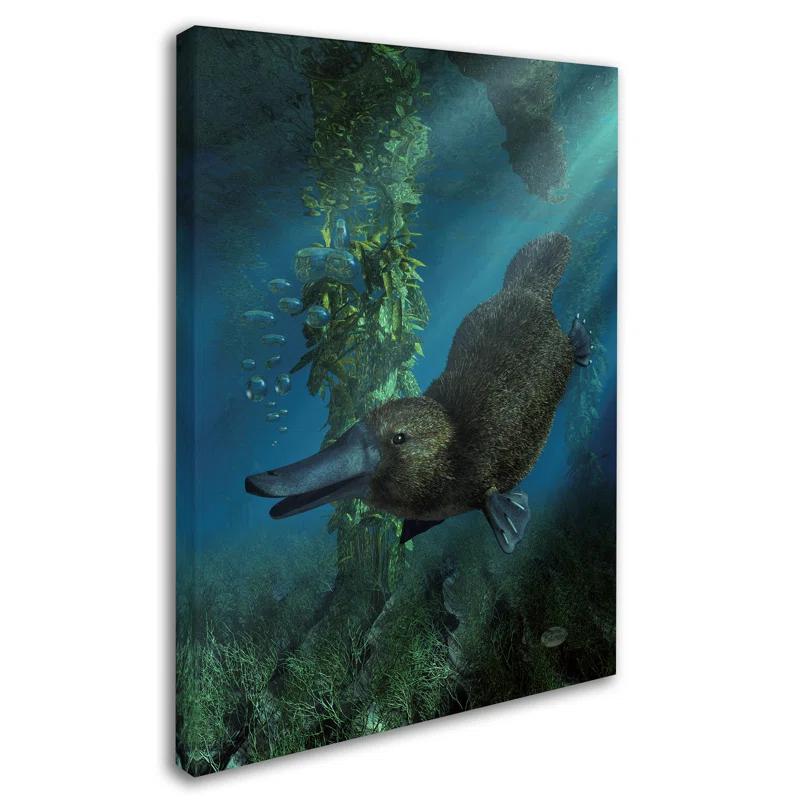 Trademark Fine Art Daniel Eskridge " Platypus " by Daniel Eskridge