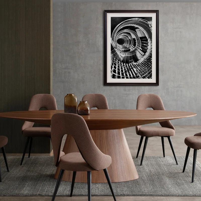 George Oliver Dierking Oval Dining Table
