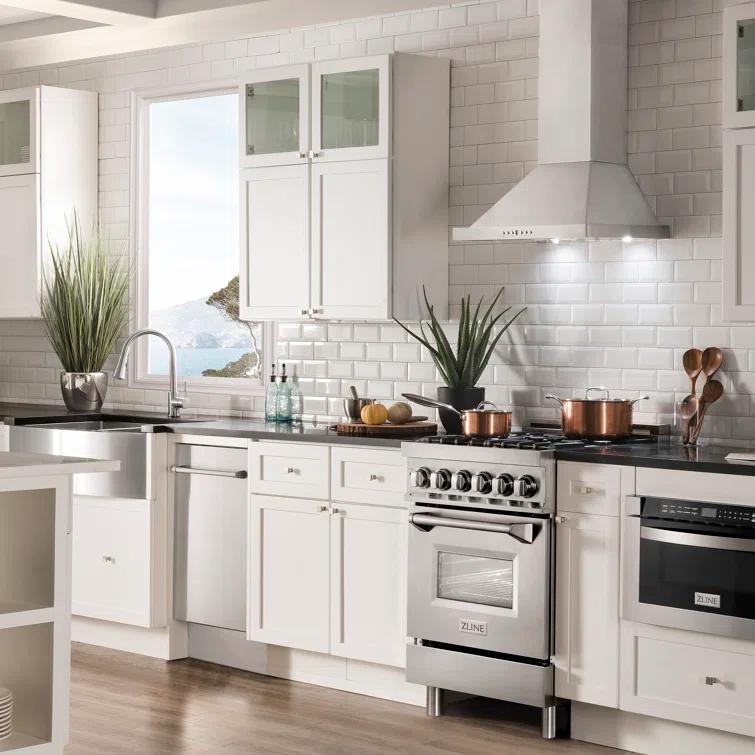 ZLINE ZLINE 24 in. Convertible Vent Wall Mount Range Hood in Stainless Steel (KB-24) KB-24