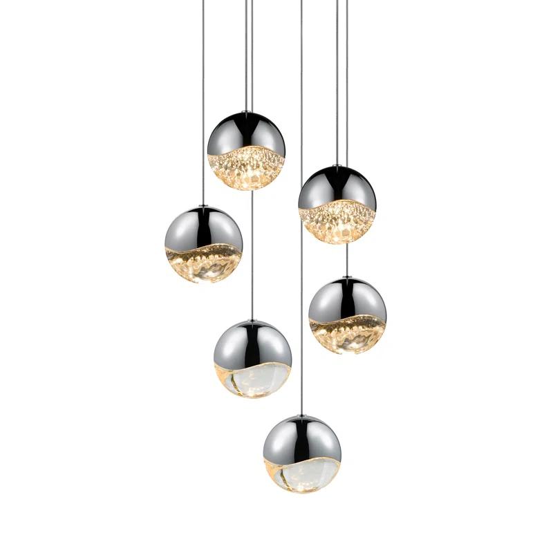 Grapes 6 - Light LED Cluster Pendant