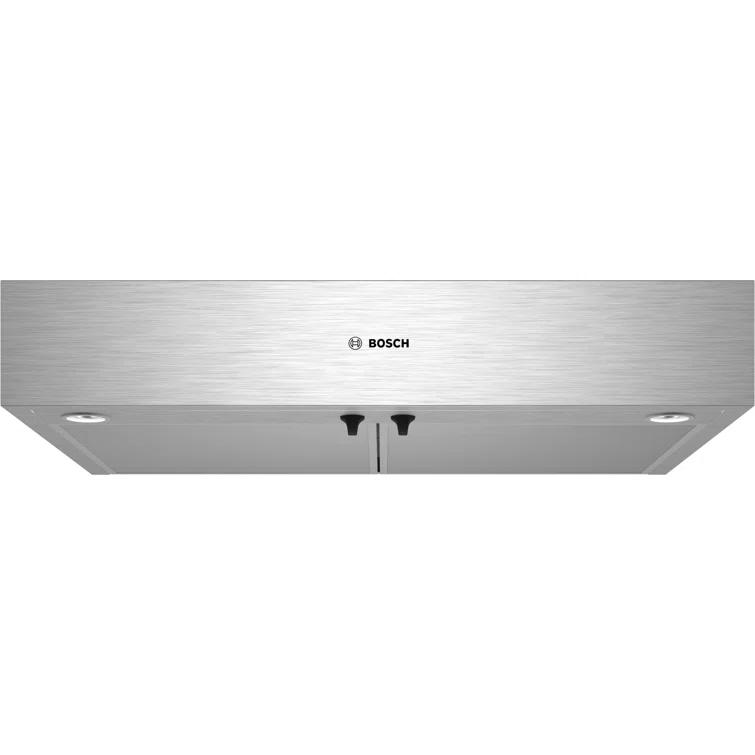 Bosch 30 inch Convertible 260-CFM Stainless Steel Under Cabinet Range Hood