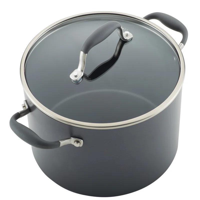 Anolon Anolon Advanced Home Hard Anodized Nonstick Cookware Set, 11 Piece