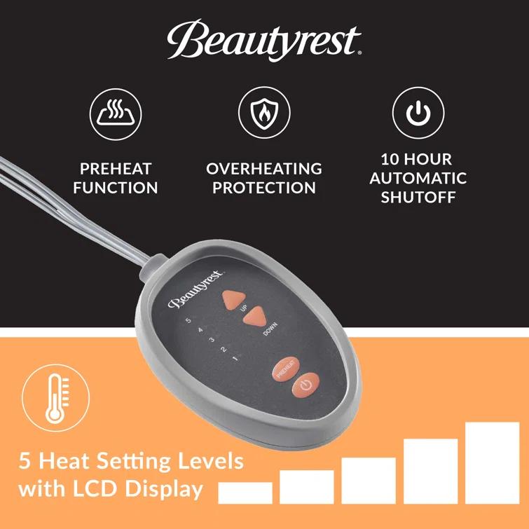 Beautyrest Cool Touch Heated Mattress Pad