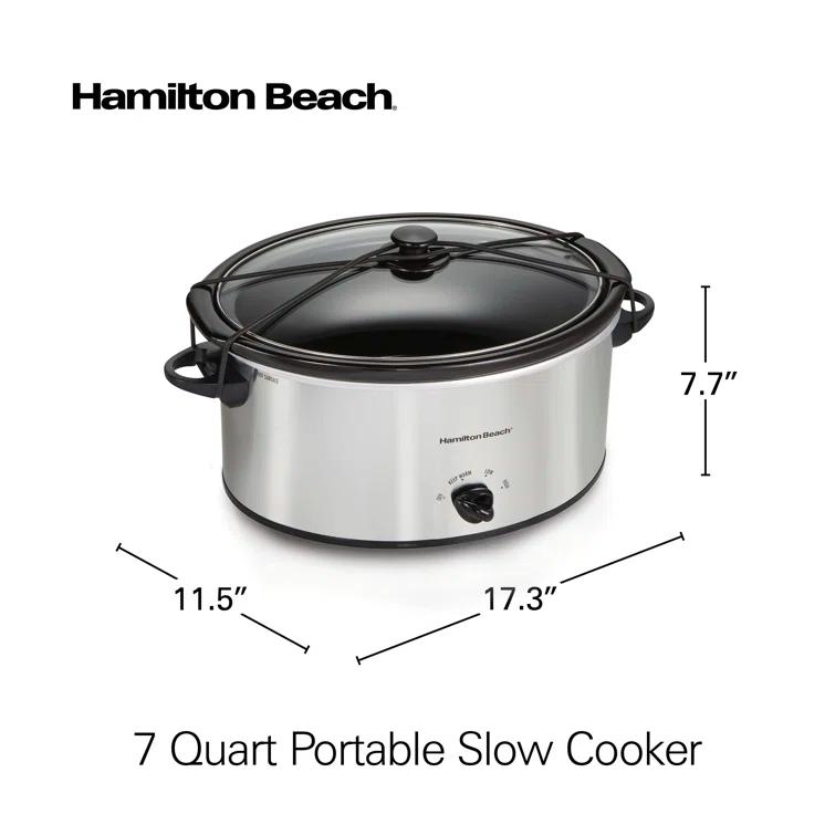 Hamilton Beach Hamilton Beach® 7 Quart Portable Slow Cooker