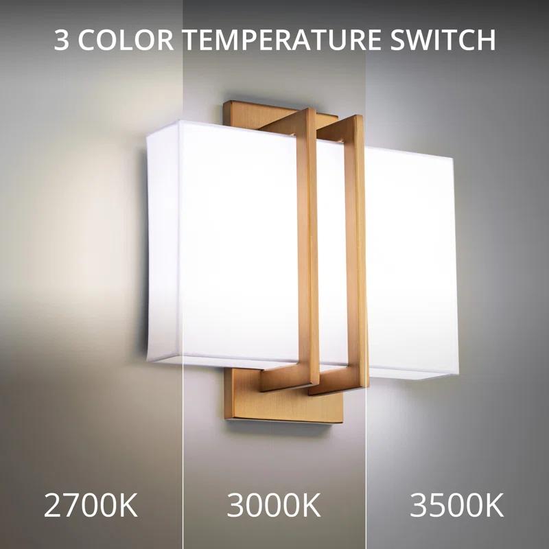 Modern Forms Downton Aluminum LED Flush Mounted Sconce