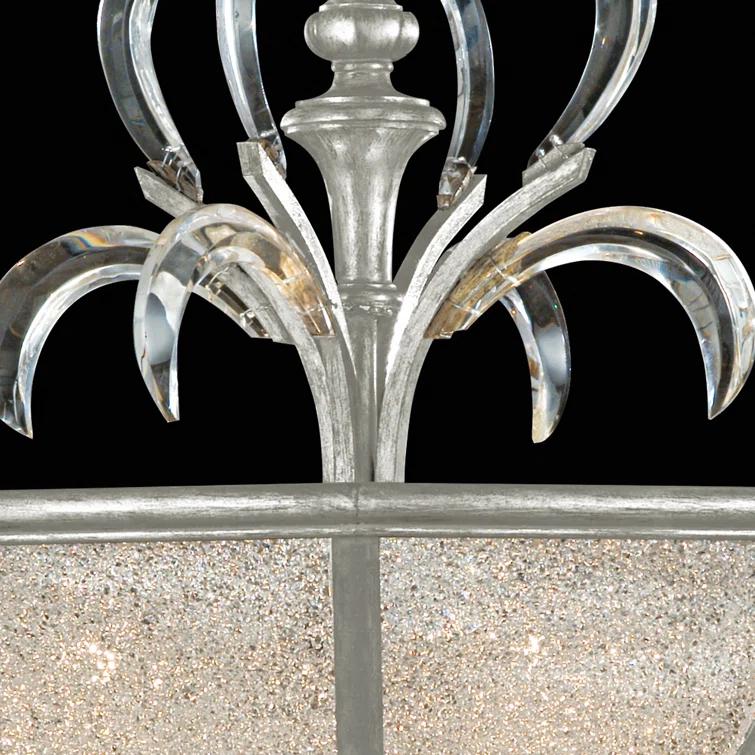 Fine Art Handcrafted Lighting Beveled Arcs Semi Flush Mount