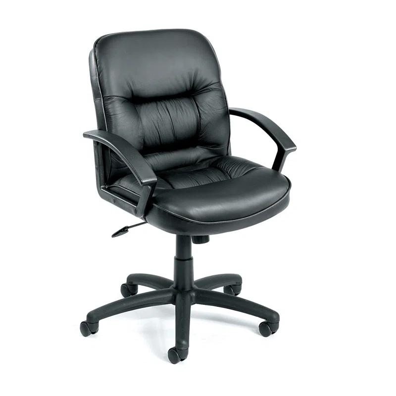Boss Office Products Ergonomic Vinyl Executive Chair