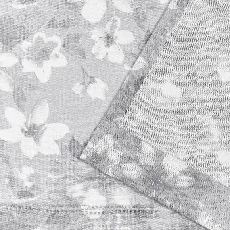 Nicole Miller Nicole Miller New York Dara Light Filtering, Semi Sheer Rod Pocket Curtain Panels (Set of 2)