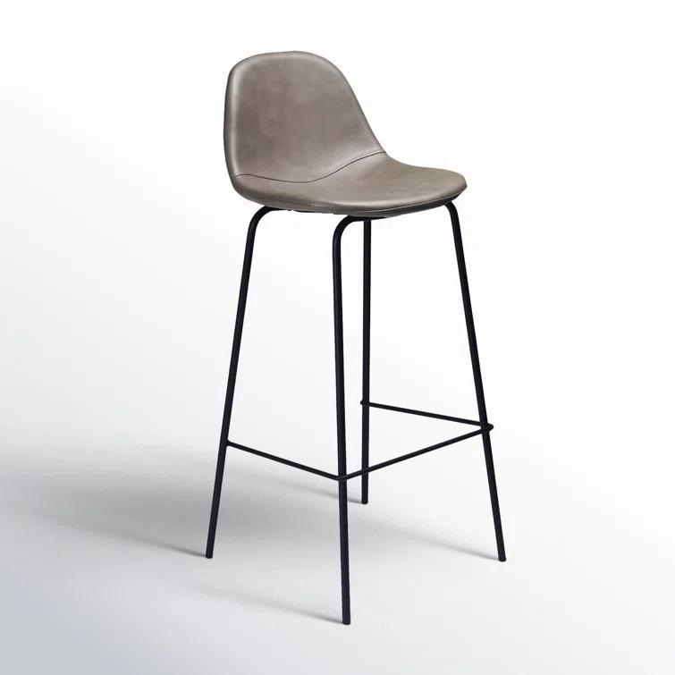 Kody Vegan Leather Bar & Counter Stool (Set of 2)