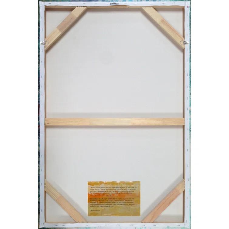 Highland Dunes " Coastal Floral Frenzy IV Premium " by Alan Hopfensperger