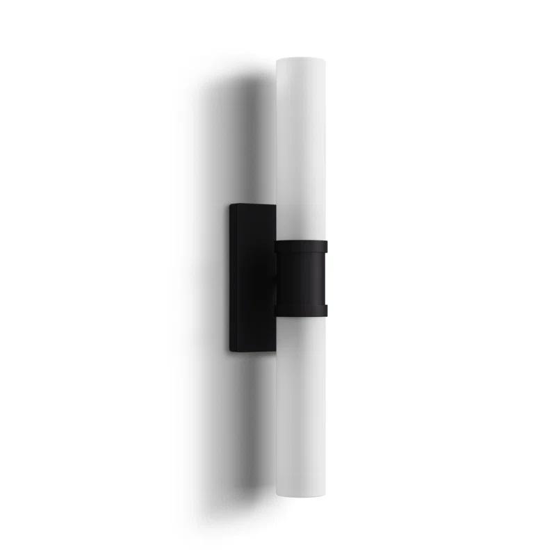 Evelien 2 Light Frosted Dimmable Vanity Light