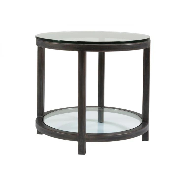 Metal Designs Per Se Round End Table
