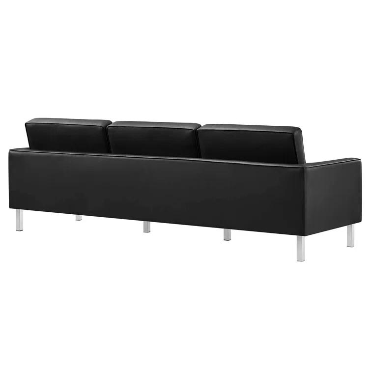 Modway Loft Tufted Vegan Leather Sofa by Modway