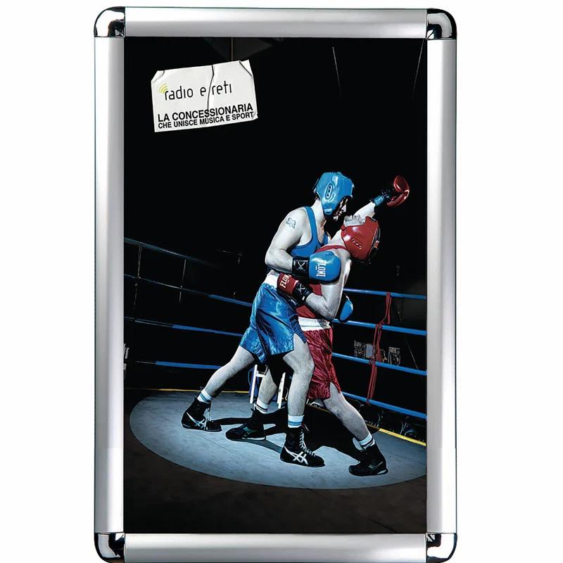 MT Displays Metal Beveled Picture Frame