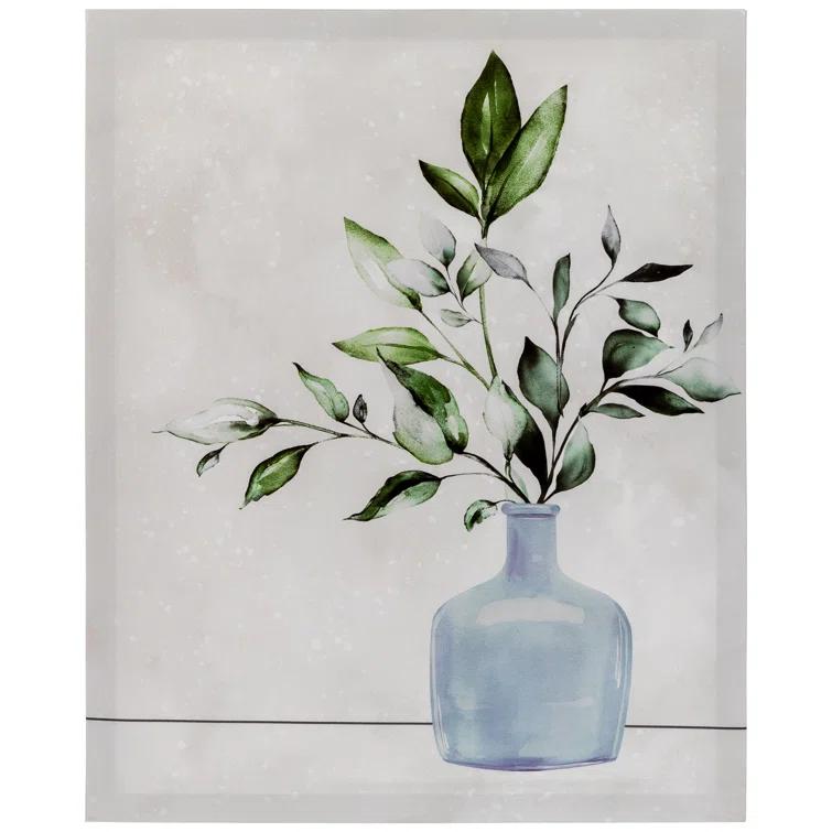 Northlight Seasonal Plants & Flowers Wall Decor on Canvas