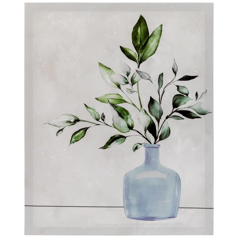 Northlight Seasonal Plants & Flowers Wall Decor on Canvas
