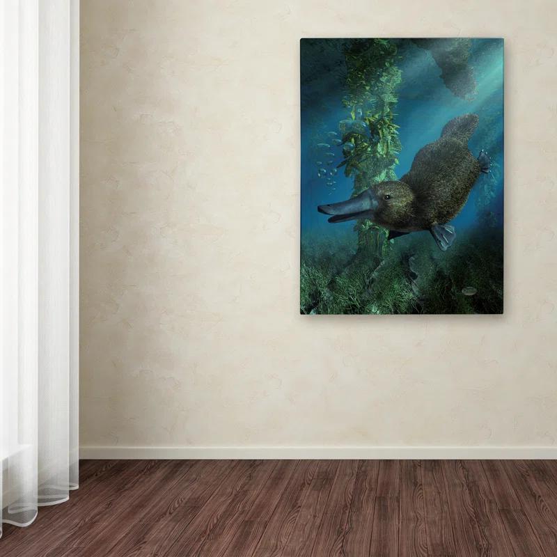 Trademark Fine Art Daniel Eskridge " Platypus " by Daniel Eskridge