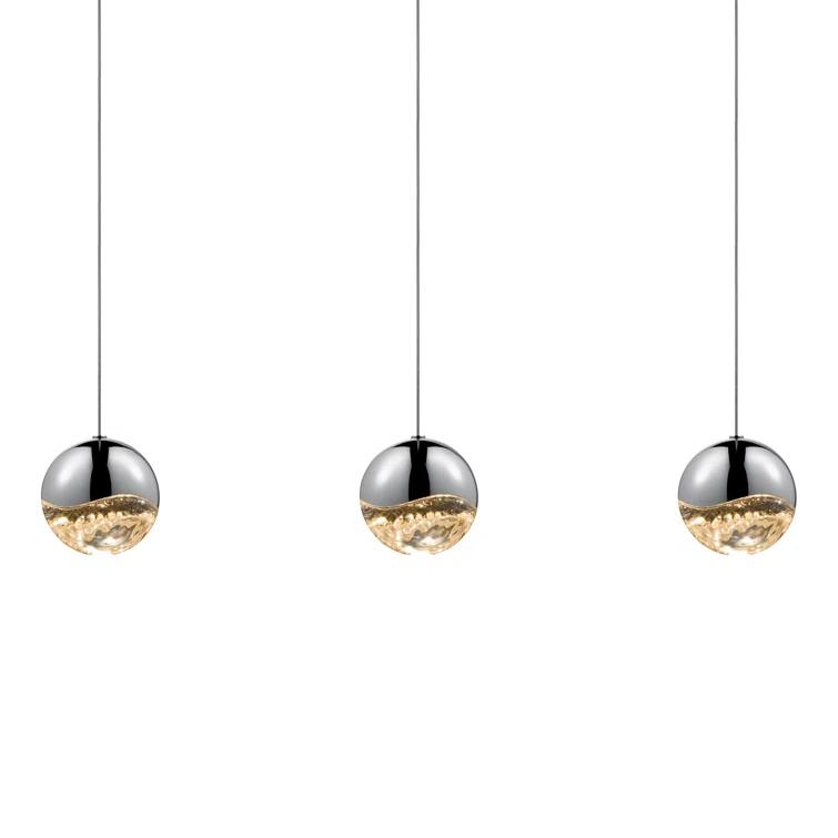 SONNEMAN Grapes 3 - Light LED Kitchen Island Pendant