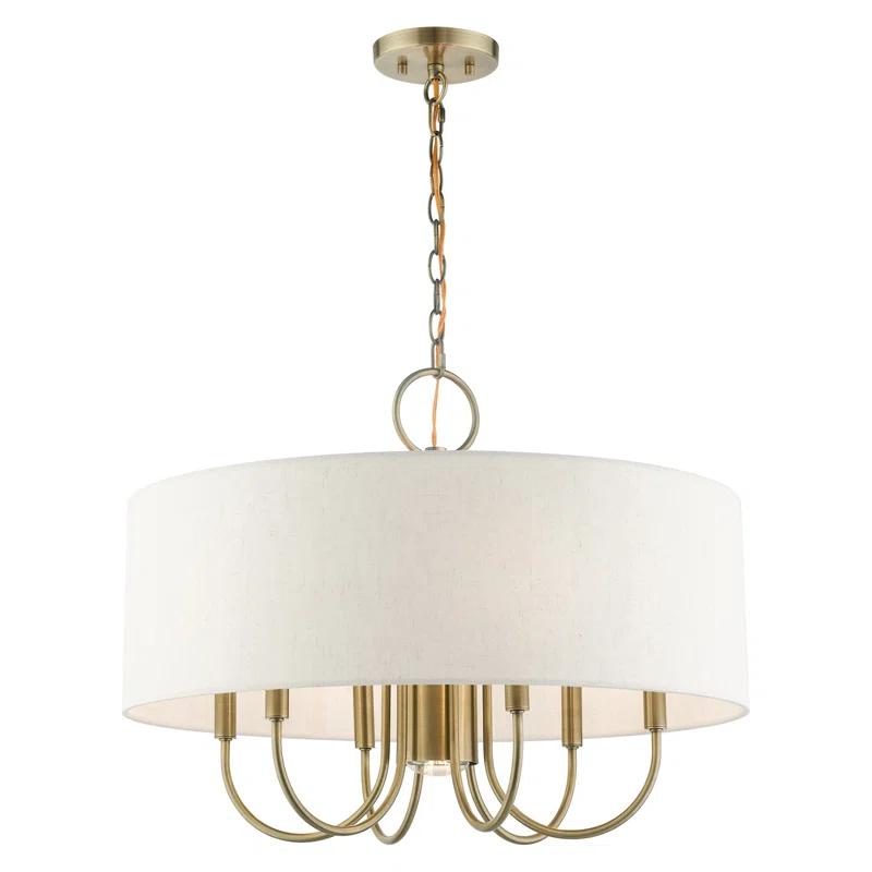 Dovecove Winscombe Shaded Drum Chandelier