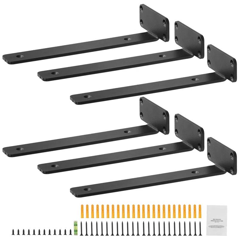 VEVOR Floating Shelf Brackets (Set of 6)