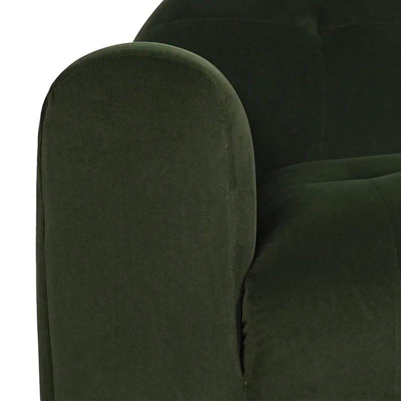 Amaryllis Modern Tufted Club Chair