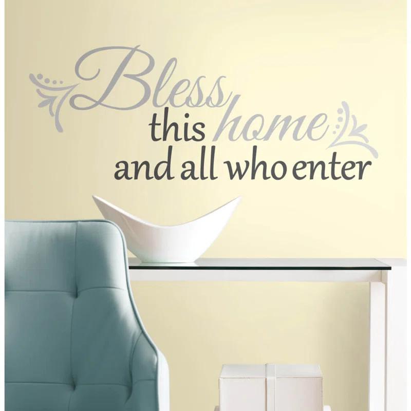Winston Porter Text & Numbers Non-Wall Damaging Wall Decal