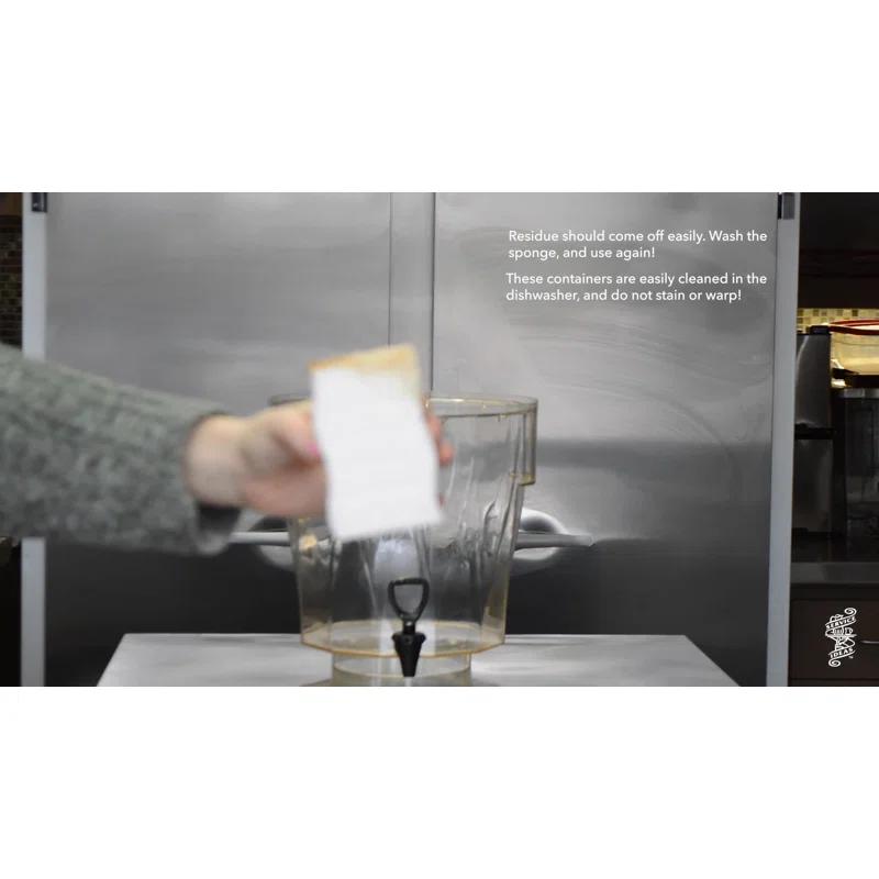 Service Ideas Service Ideas Beverage Dispenser with Optional Infuser Tube, NSF Certified