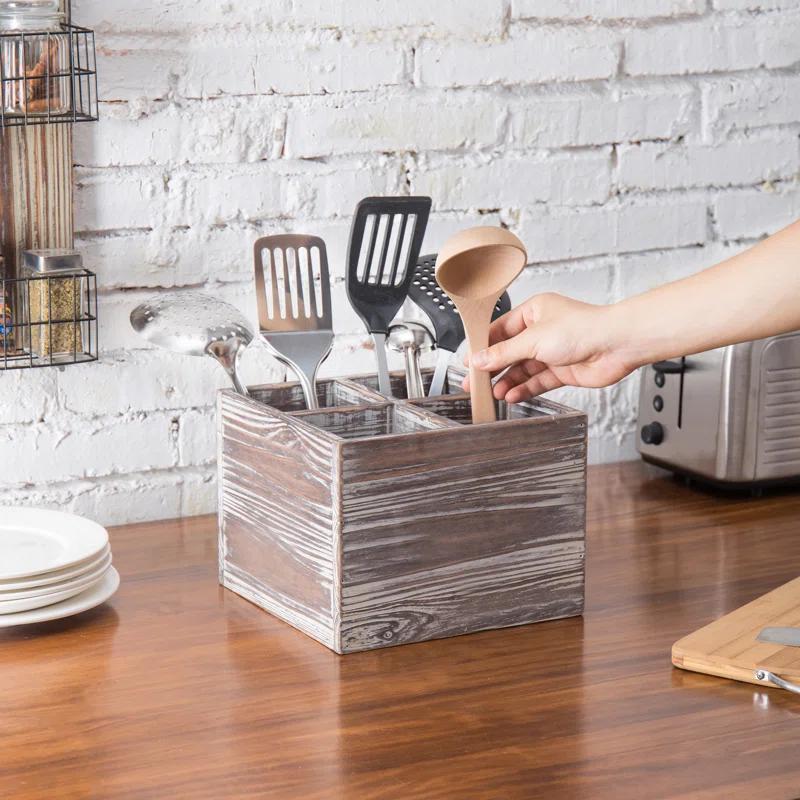 Gracie Oaks Kichen Cooking Utensil Holder Crock