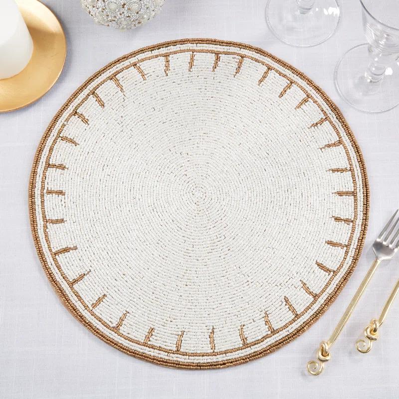 Beaded Brilliance Placemat (Set Of 4)