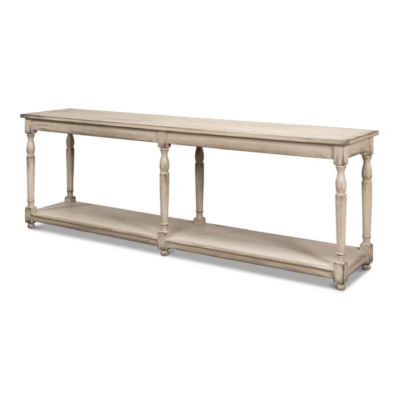 Sarreid Ltd Jensen 95'' Solid Wood Console Table