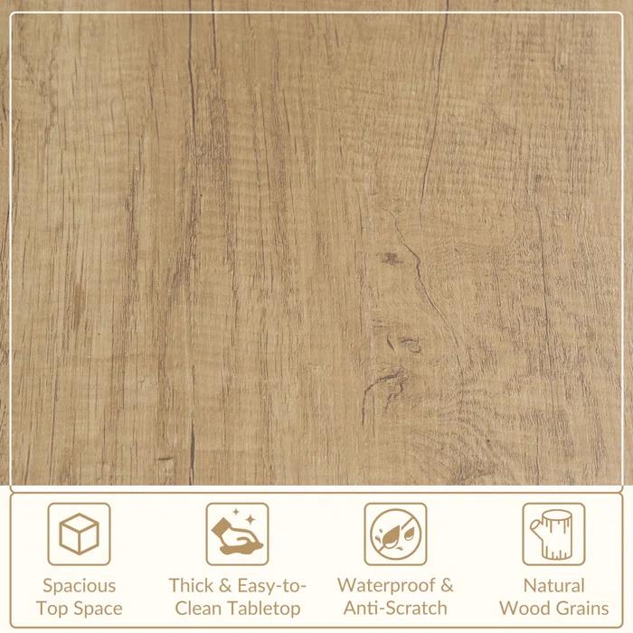 Ebern Designs Fluted Buffet Sideboard Cabinet with Storage, Modern Wave Fluted Buffet Credenza with Adjustable Shelves, 4 Door Accent Bar Cabinets Console Table