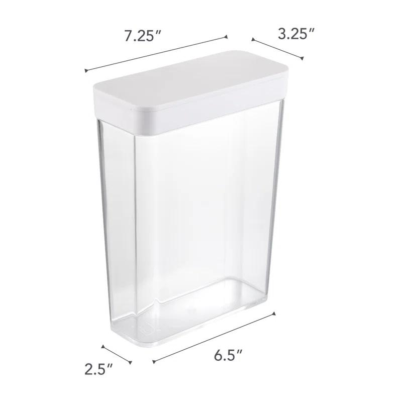 Yamazaki Home Yamazaki Home Dry Food Storage Container With Sliding Lid , Cereal, Grains, Pasta, Flour, 9.5 cups
