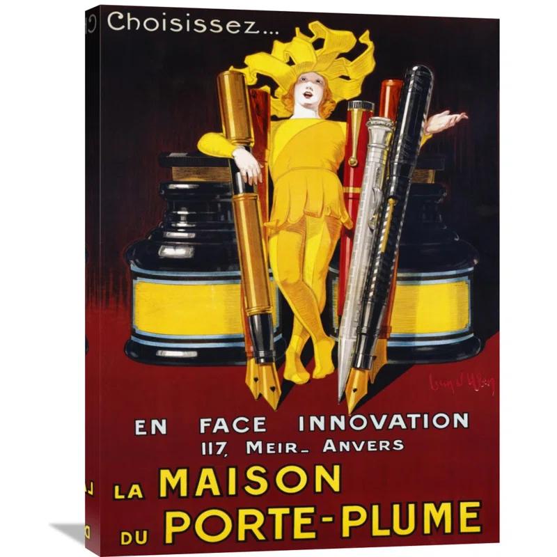 Global Gallery " La Maison Du Porte-Plume, 1924 " by Jean D'Ylen