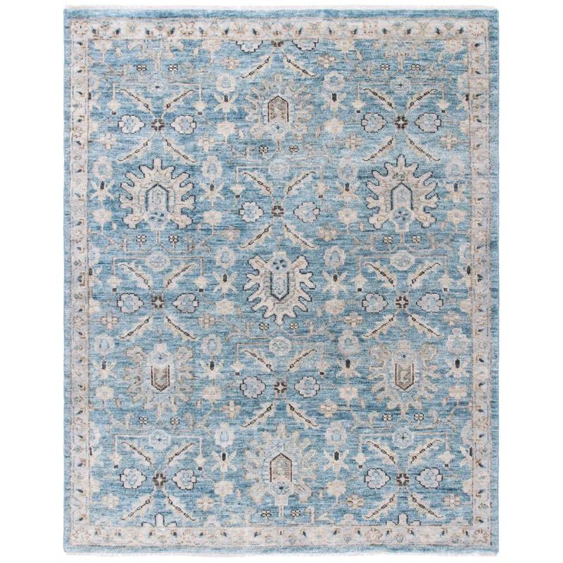 Oriental Hand Knotted 80% Wool And 20% Cotton Oriental Rug