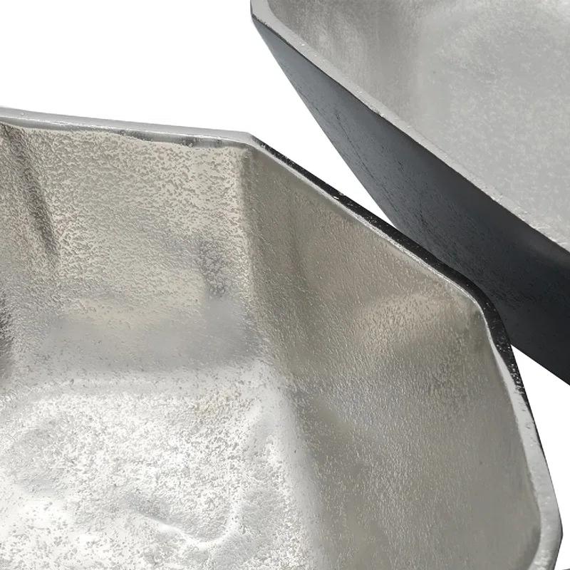 Allaroe Aluminum Decorative Bowl 2