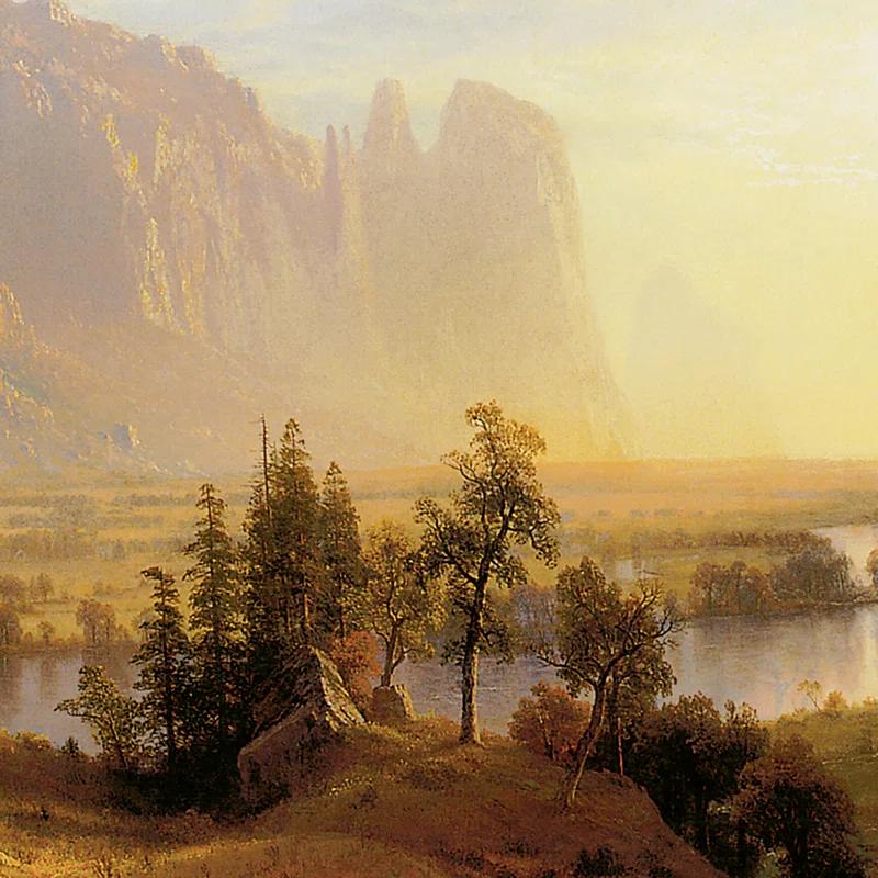 Vault W Artwork " Yosemite Valley, 1868 " by Albert Bierstadt