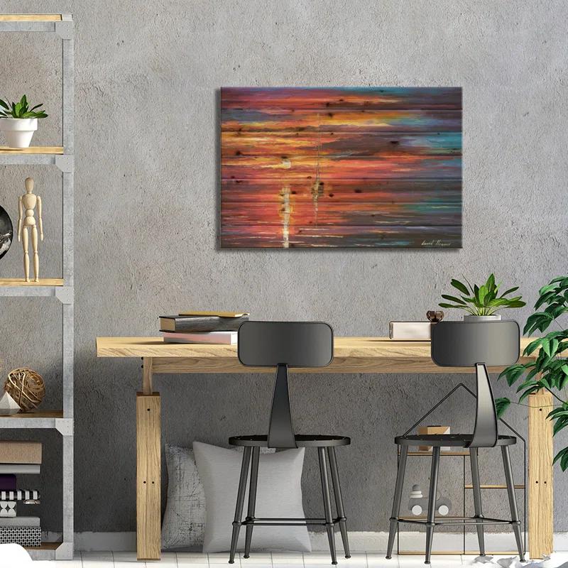 Ivy Bronx Bampt " Sky Glows " by Leonid Afremov