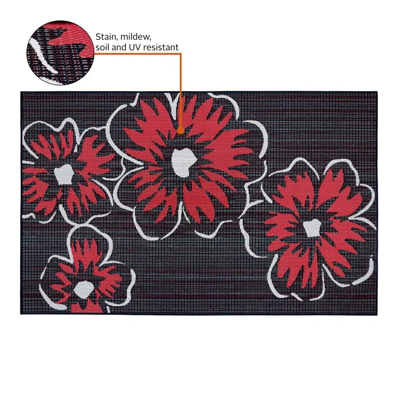 Vera Bradley Vera Bradley Floral Indoor / Outdoor Rug