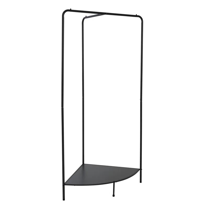 Rebrilliant Mailie 24'' Metal Clothing Rack
