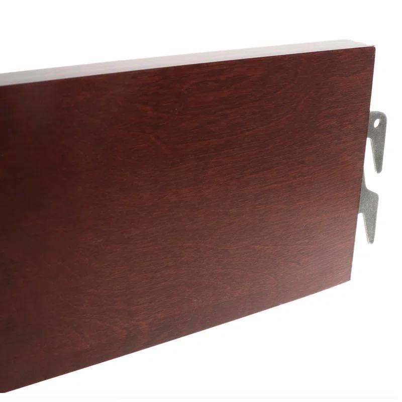 bedCLAW bedCLAW 82" Replacement Medium Finish Wooden Side Rails for Queen or King Beds