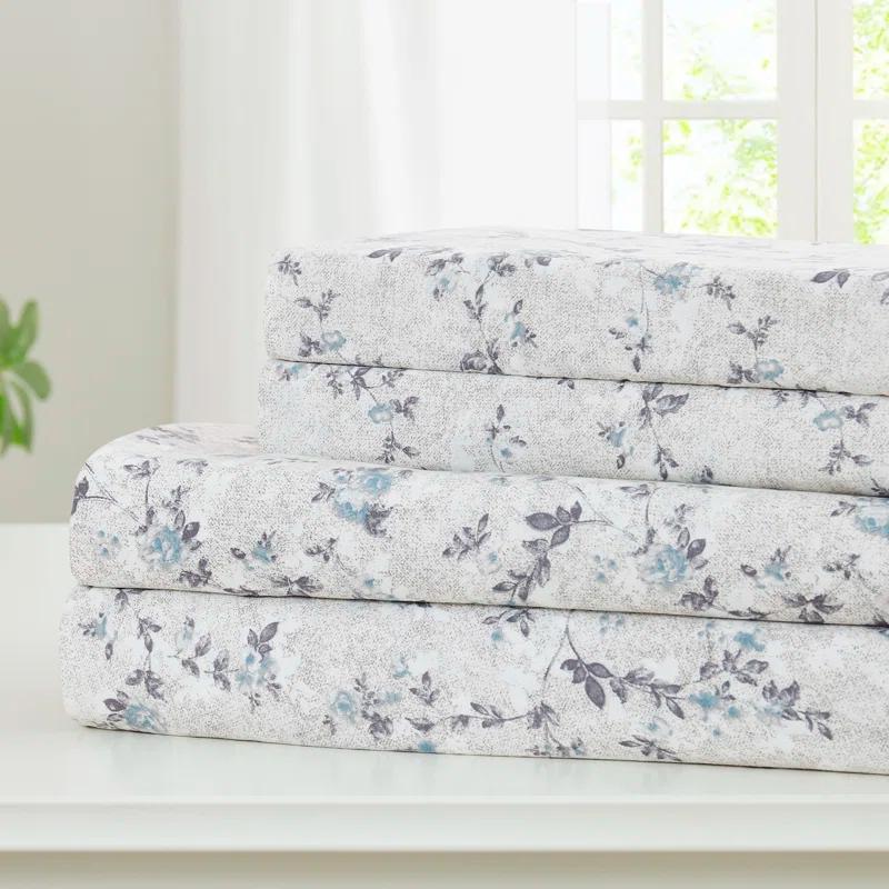 Modern Threads Modern Threads  Silky Soft Microfiber Wrinkle Free Sheets Luxurious Microfiber Bed Sheets