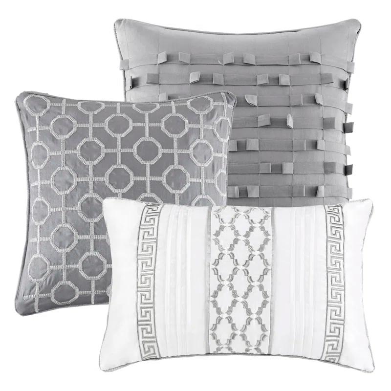 Madison Park Bennett 7 Piece Jacquard Comforter Set