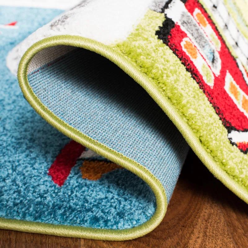 Andover Mills™ Baby & Kids Gaven Green/Ivory Rug